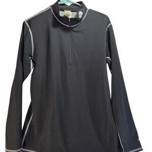 The North Face Black Half-Zip Men's Sweater Size XL